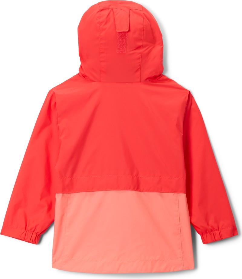 Rain-Zilla II Jacket - Toddler Girls - poppy red / hot coral 1