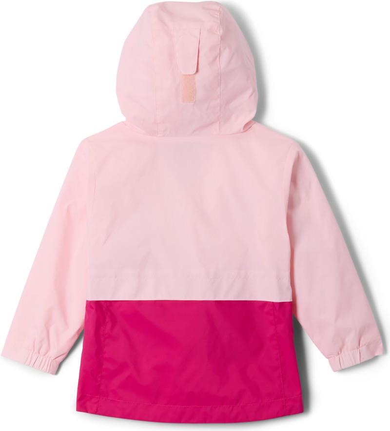 Rain-Zilla II Jacket - Toddler Girls - satin pink / guava pink 1