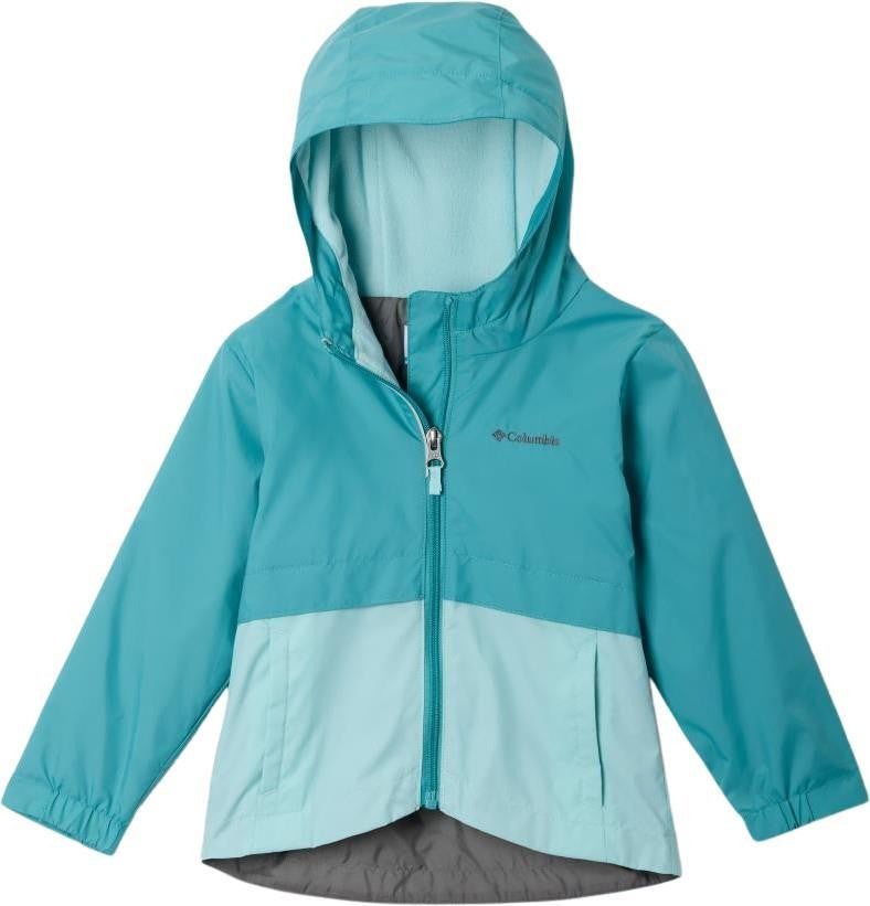 Rain-Zilla II Jacket - Toddler Girls - teal / spray 1