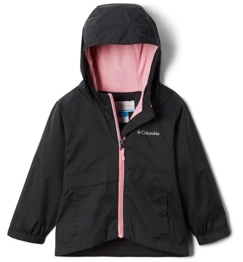 Rain-Zilla Jacket - Toddler Girls - Black 1
