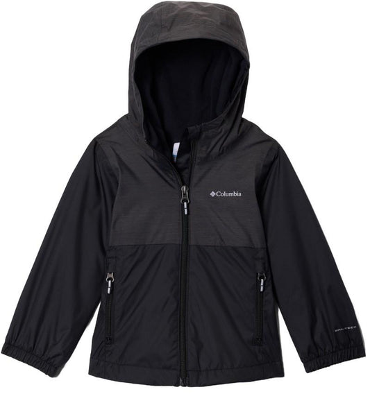 Rainy Trails III Fleece Lined Jacket - Toddler Girls - black 1