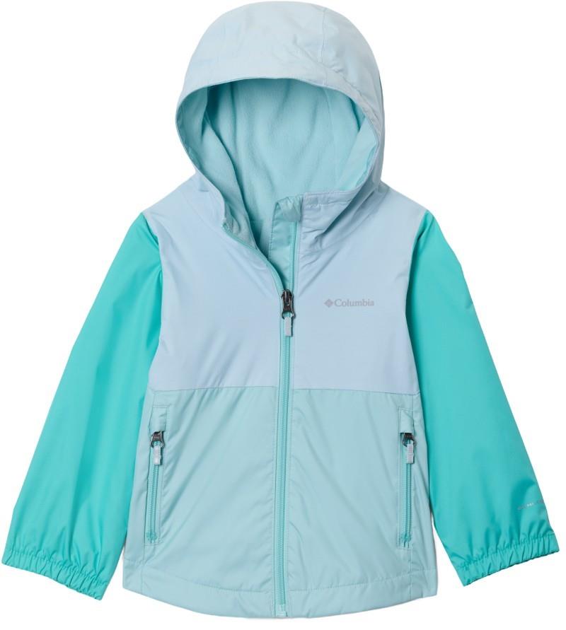 Rainy Trails III Fleece Lined Jacket - Toddler Girls - spray / marine light / dolphin 1