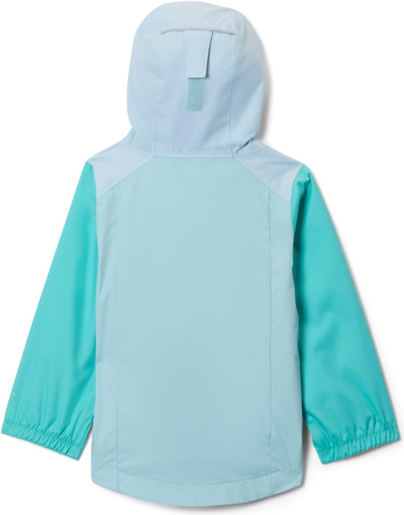 Rainy Trails III Fleece Lined Jacket - Toddler Girls - spray / marine light / dolphin 1
