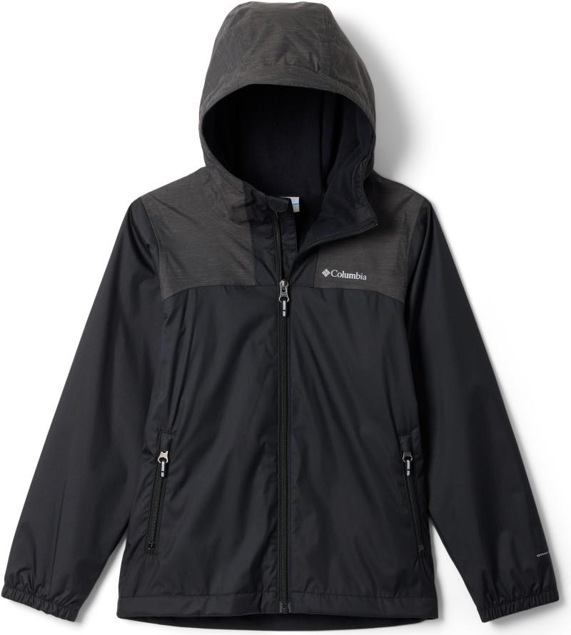 Rainy Trails III Fleece Lined Jacket - Youth Boys - black 1