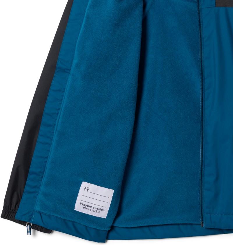 Rainy Trails III Fleece Lined Jacket - Youth Boys - phoenix blue / black 1