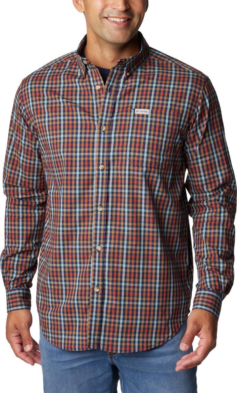 Rapid Rivers II LS Shirt - Mens - Collegiate Navy Everyday Gingham 1