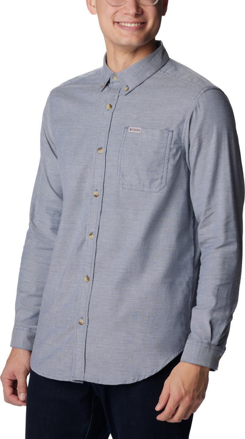 Rapid Rivers II LS Shirt - Mens - Dark Mountain Oxford 3