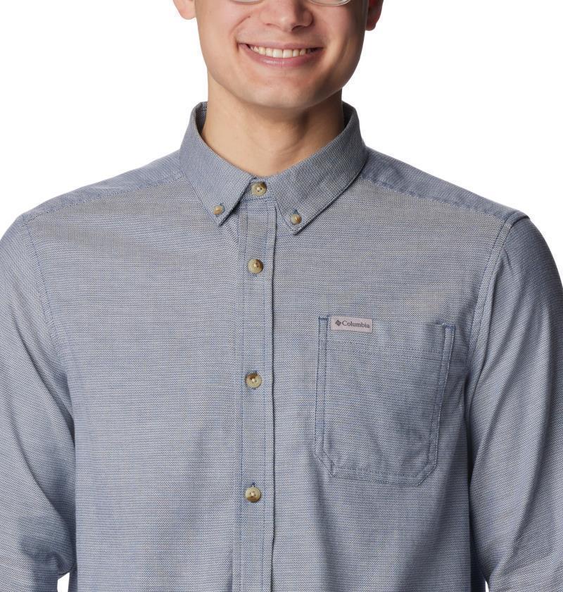 Rapid Rivers II LS Shirt - Mens - Dark Mountain Oxford 4