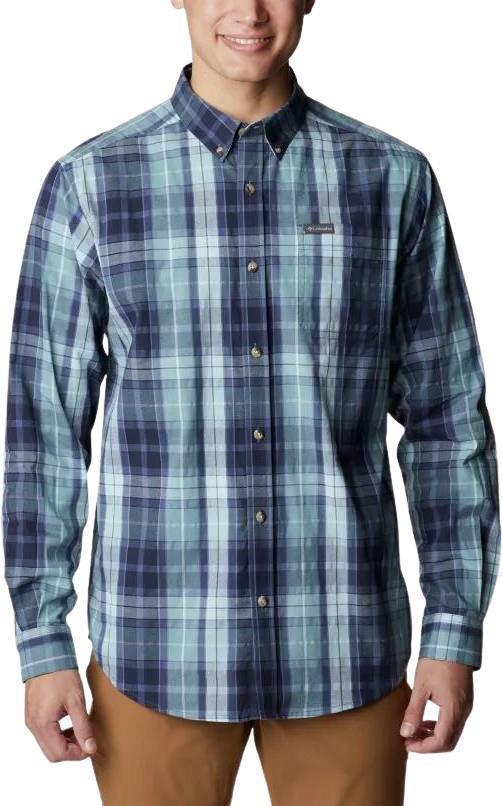 Rapid Rivers II LS Shirt - Mens - Spring Blue Multi Plaid 1