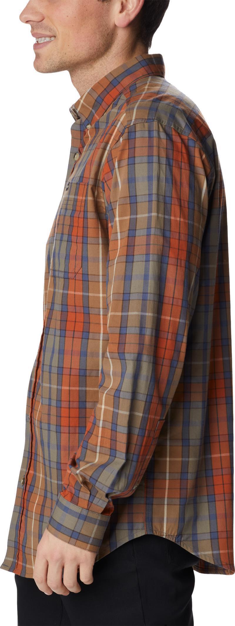 Rapid Rivers II LS Shirt - Mens - Stone Green 2 Multi Plaid 4