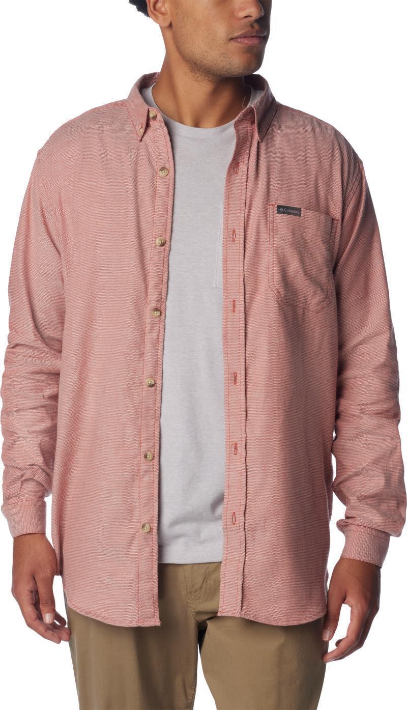 Rapid Rivers II LS Shirt - Mens - Warp Red Oxford 3