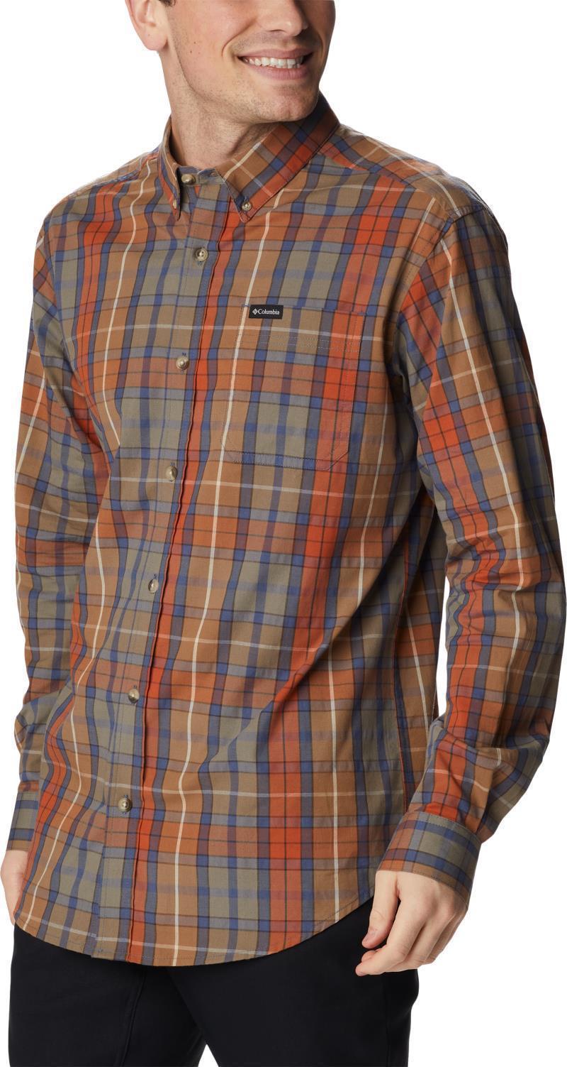 Rapid Rivers II LS Shirt - Tall - Mens - Stone Green 2 Multi Plaid 1