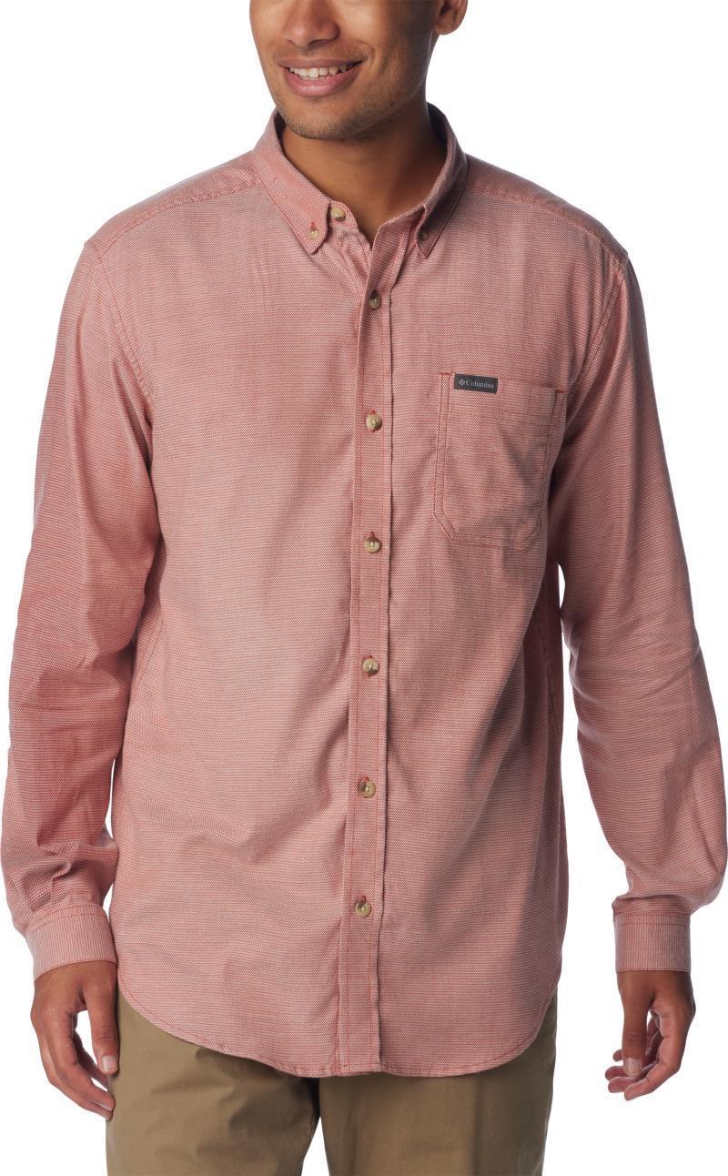 Rapid Rivers II LS Shirt - Tall - Mens - Warp Red Oxford 1