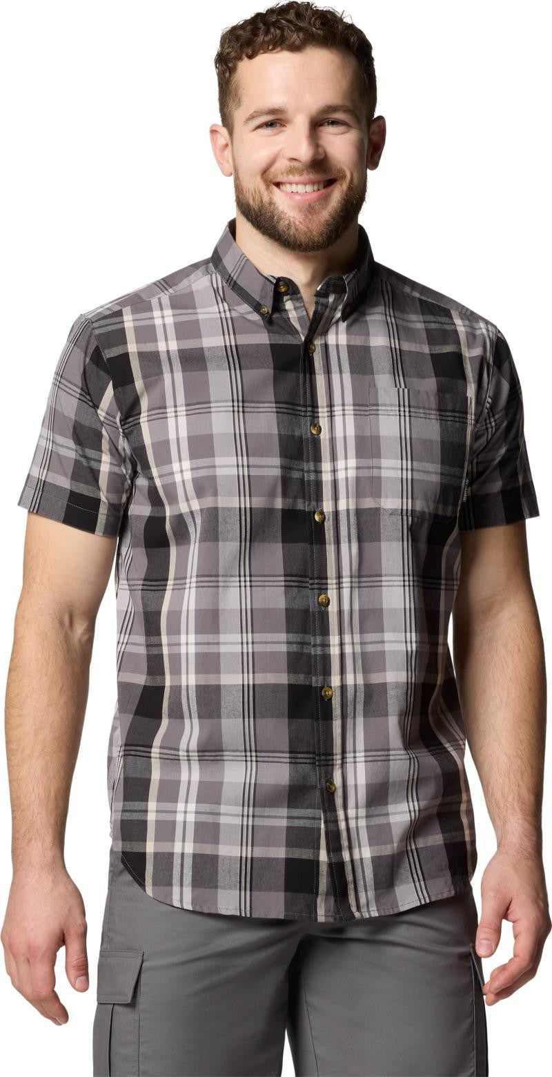 Rapid Rivers II SS Shirt - Mens - city grey multi plaid 1