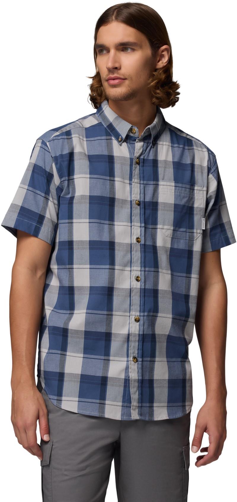 Rapid Rivers II SS Shirt - Mens - dark mountain / base plaid 1