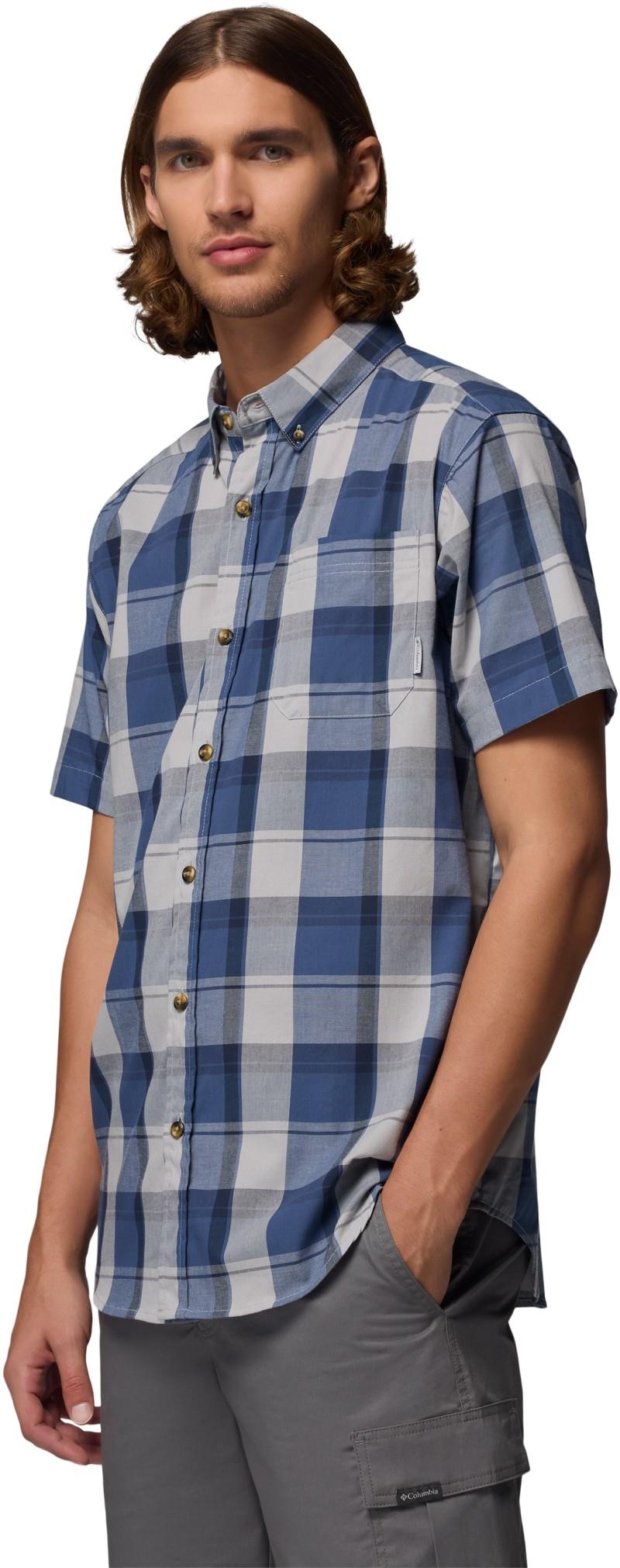 Rapid Rivers II SS Shirt - Mens - dark mountain / base plaid 1