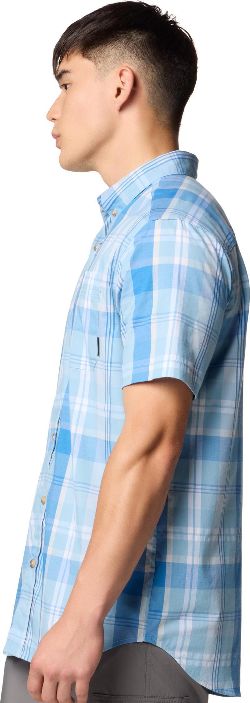 Rapid Rivers II SS Shirt - Mens - ripple blue multi plaid 1