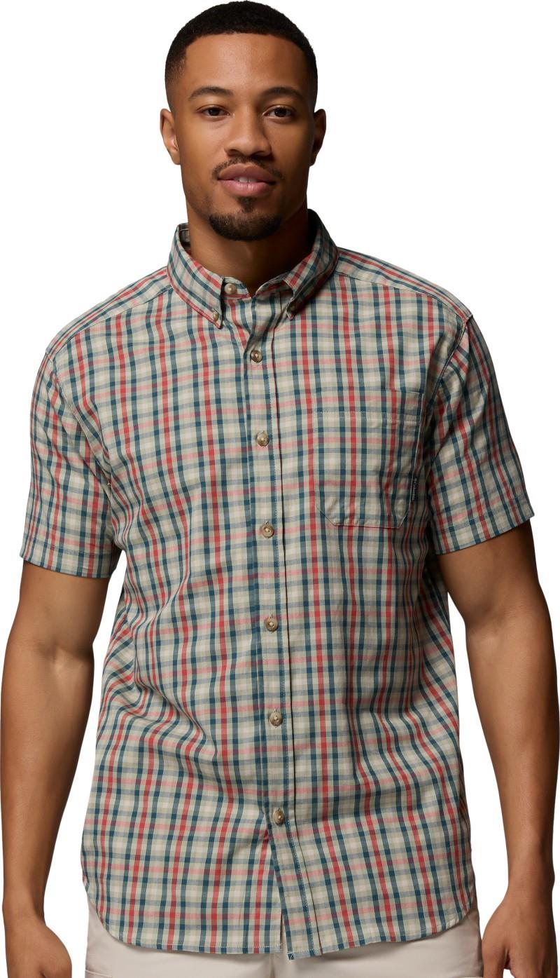 Rapid Rivers II SS Shirt - Mens - washed red / rapid rivers gingham 1
