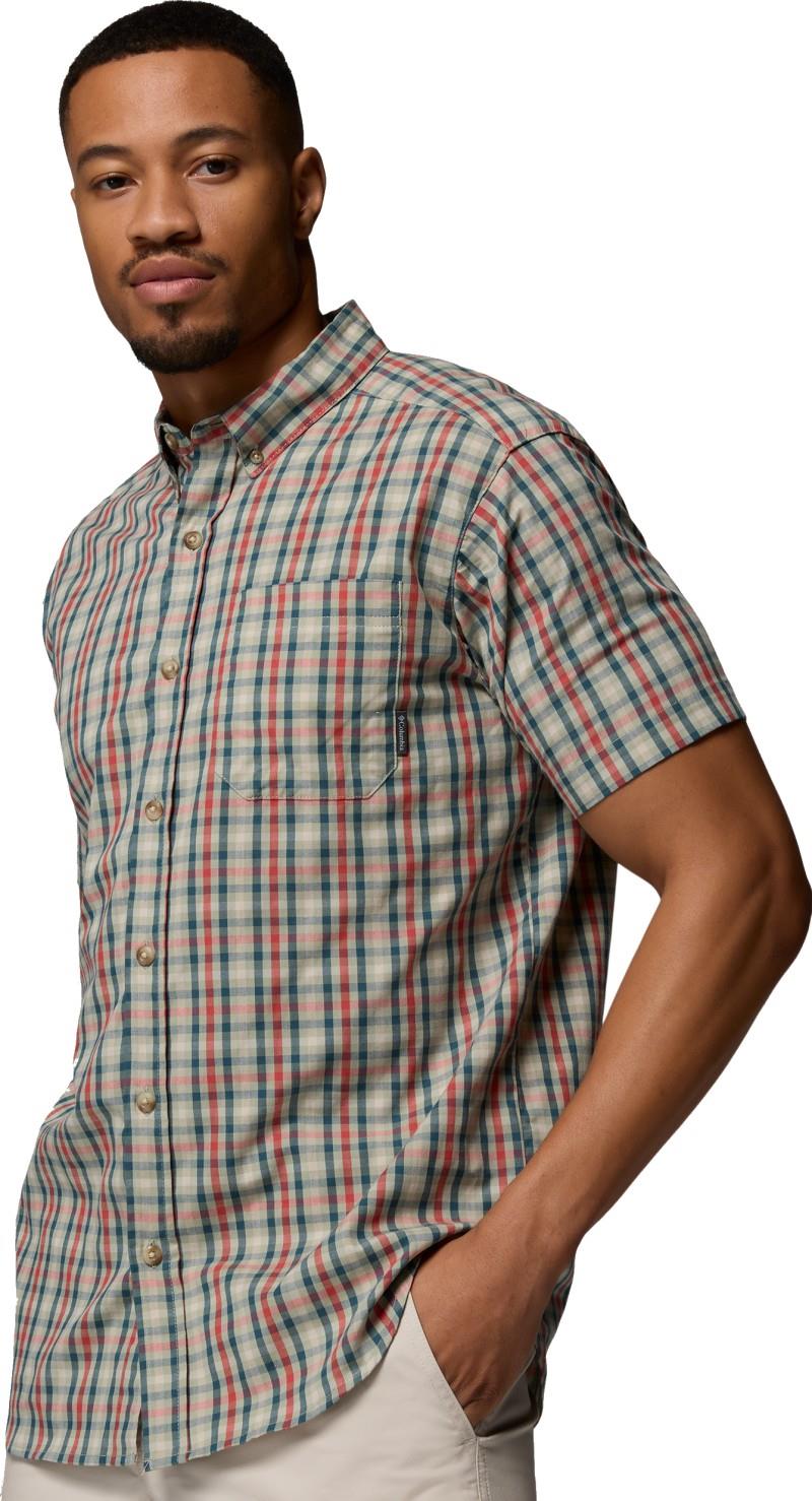 Rapid Rivers II SS Shirt - Mens - washed red / rapid rivers gingham 1
