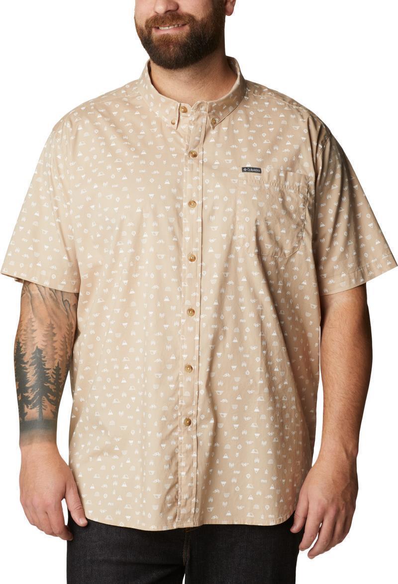 Rapid Rivers Printed SS Shirt, Extended - Mens - Ancient Fossil Camp Icon 1