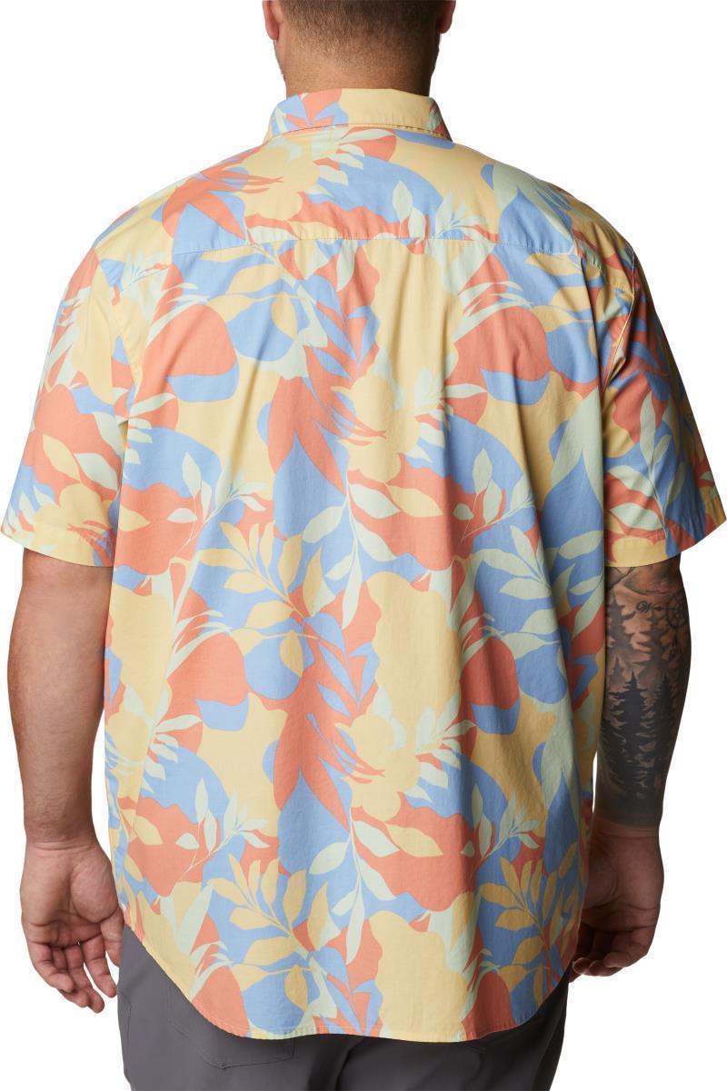 Rapid Rivers Printed SS Shirt, Extended - Mens - Cornstalk Floriated 2