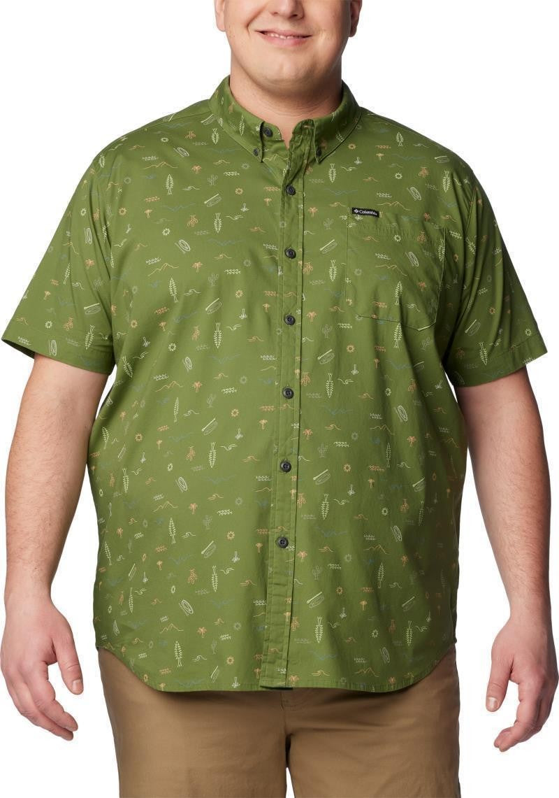 Rapid Rivers Printed SS Shirt, Extended - Mens - canteen explorer 1