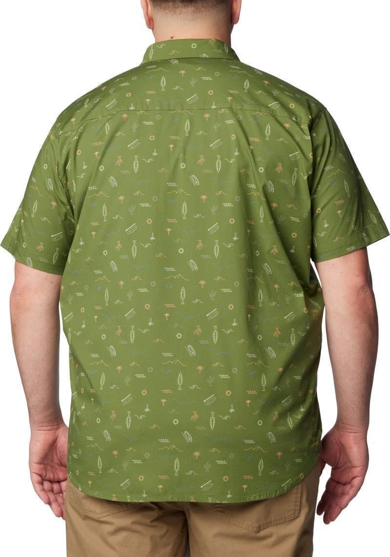 Rapid Rivers Printed SS Shirt, Extended - Mens - canteen explorer 1