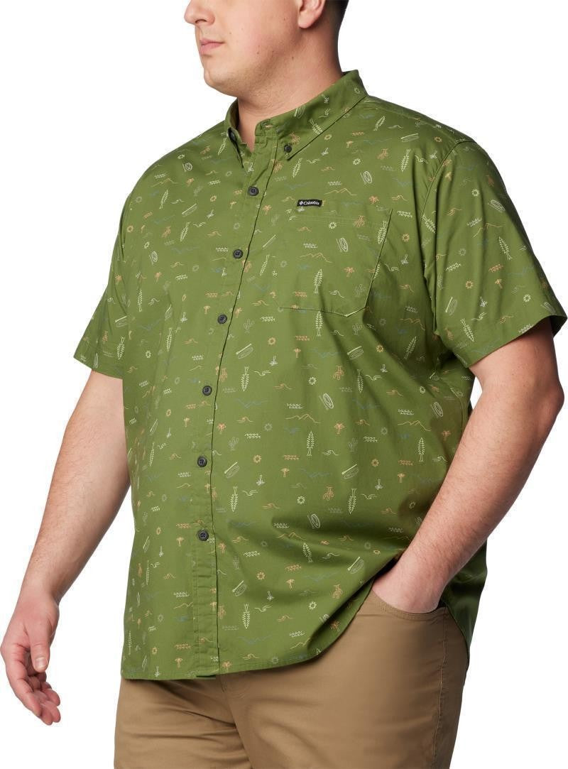 Rapid Rivers Printed SS Shirt, Extended - Mens - canteen explorer 1