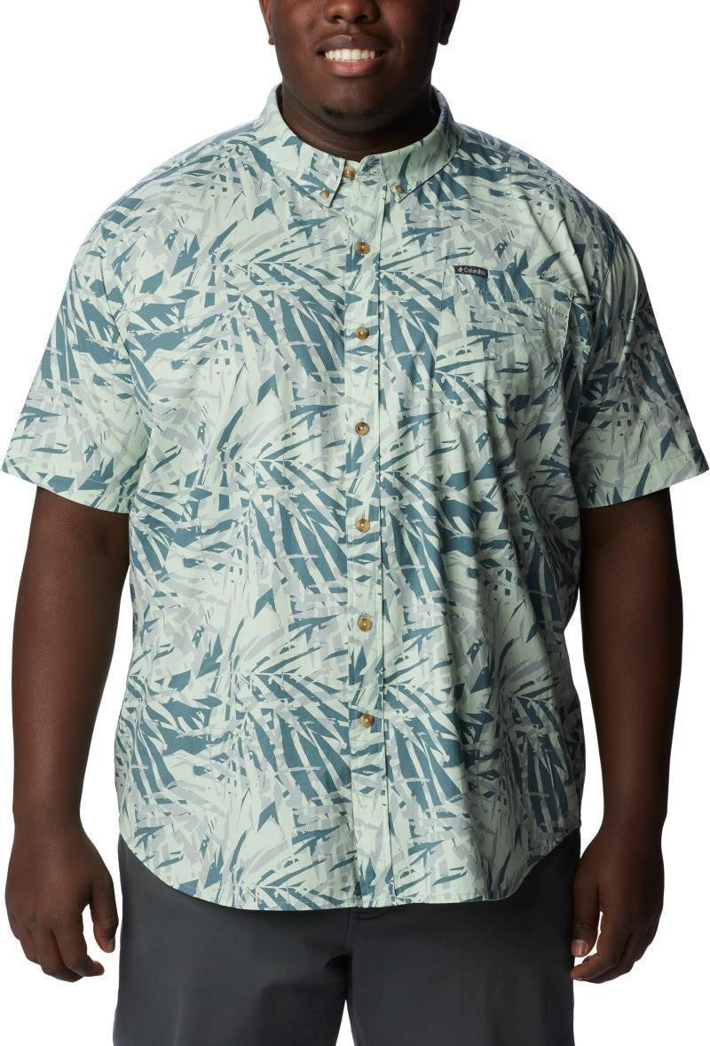 Rapid Rivers Printed SS Shirt, Extended - Mens - metal dye palms 1