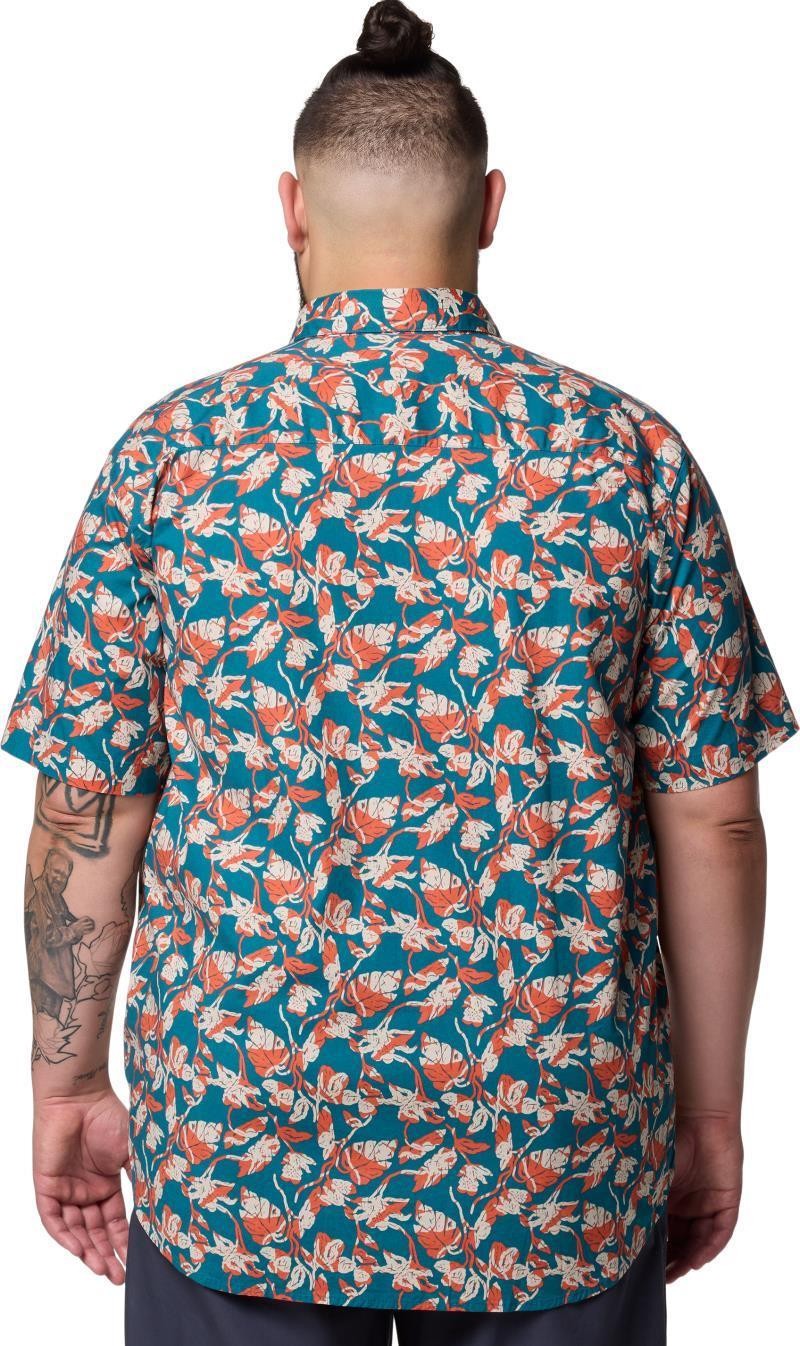 Rapid Rivers Printed SS Shirt, Extended - Mens - river blue vined 1