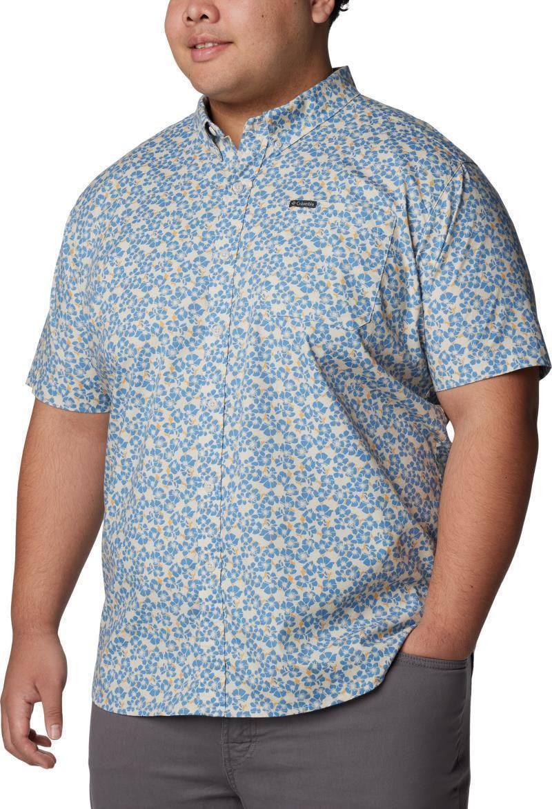 Rapid Rivers Printed SS Shirt, Extended - Mens - skyler geobloom 1