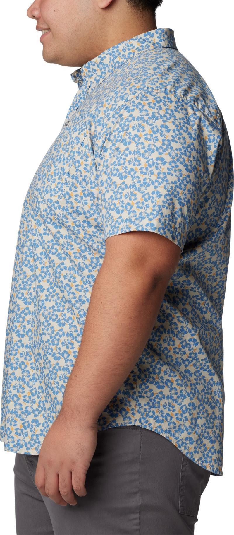 Rapid Rivers Printed SS Shirt, Extended - Mens - skyler geobloom 1
