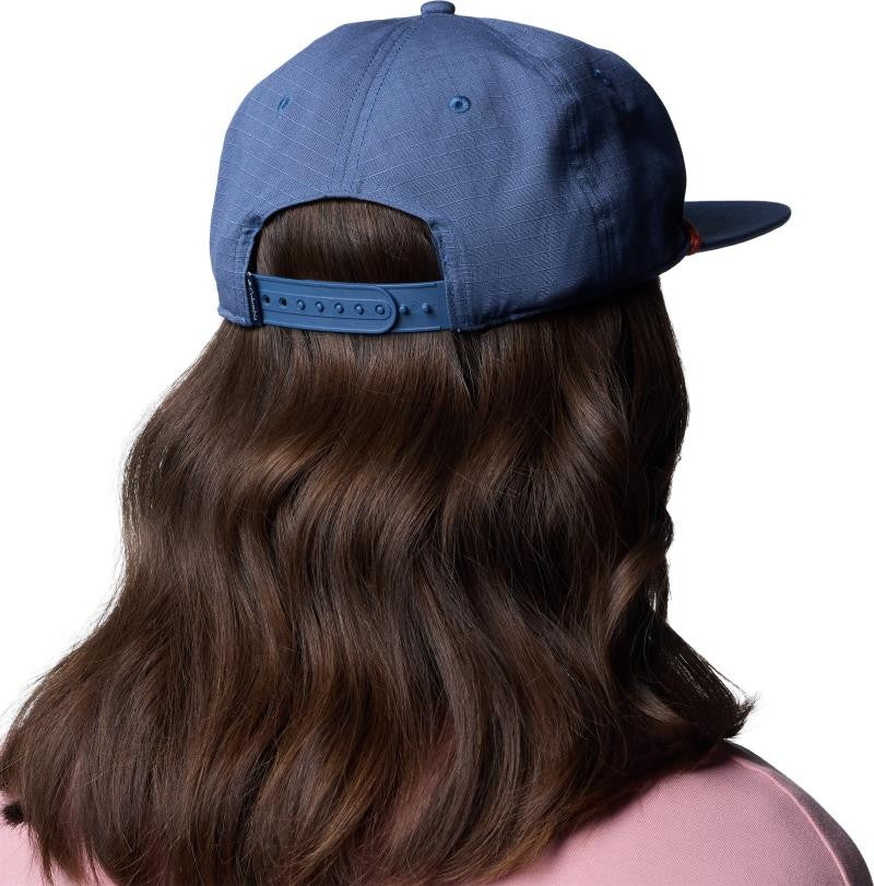 Ratchet Strap Snap Back - dark mountain / west fish 1