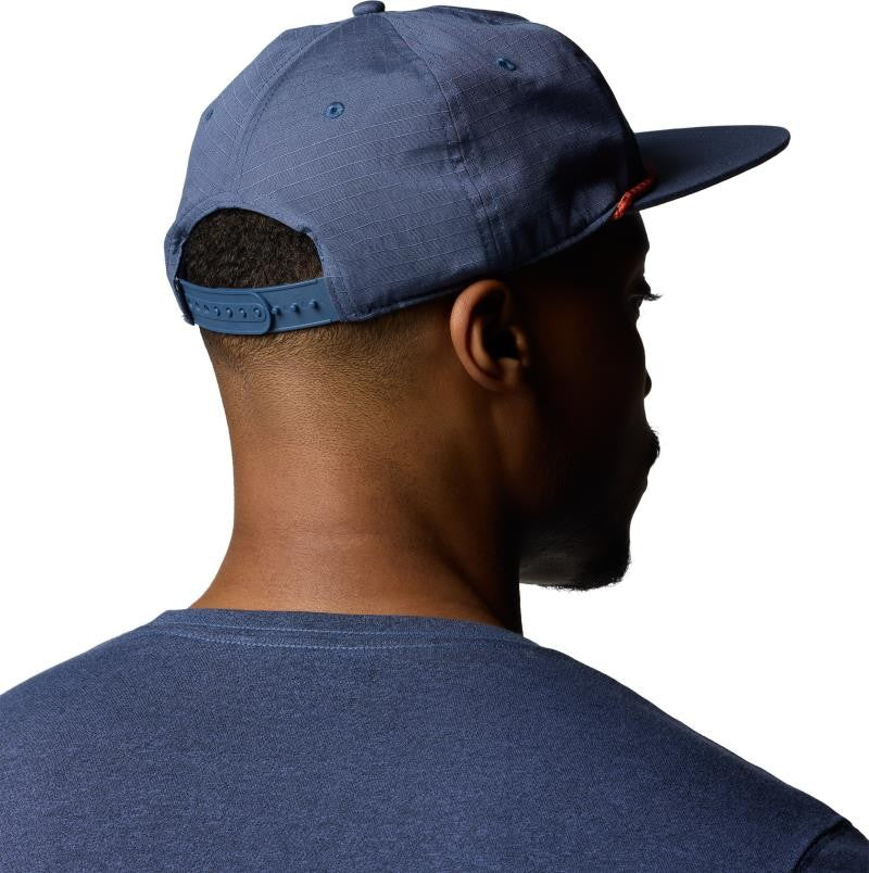 Ratchet Strap Snap Back - dark mountain / west fish 1