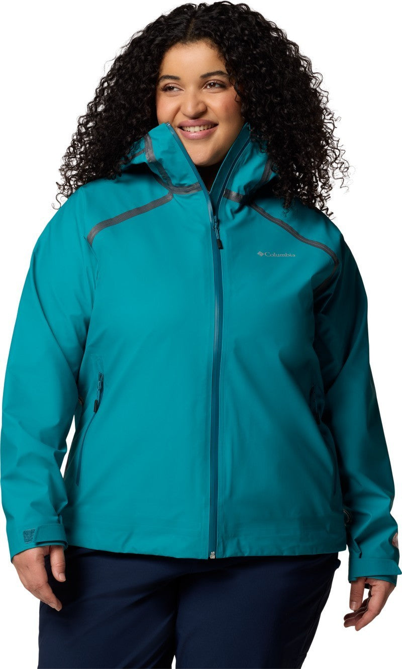 Reign No Shine Jacket, Extended - Womens - river blue 1
