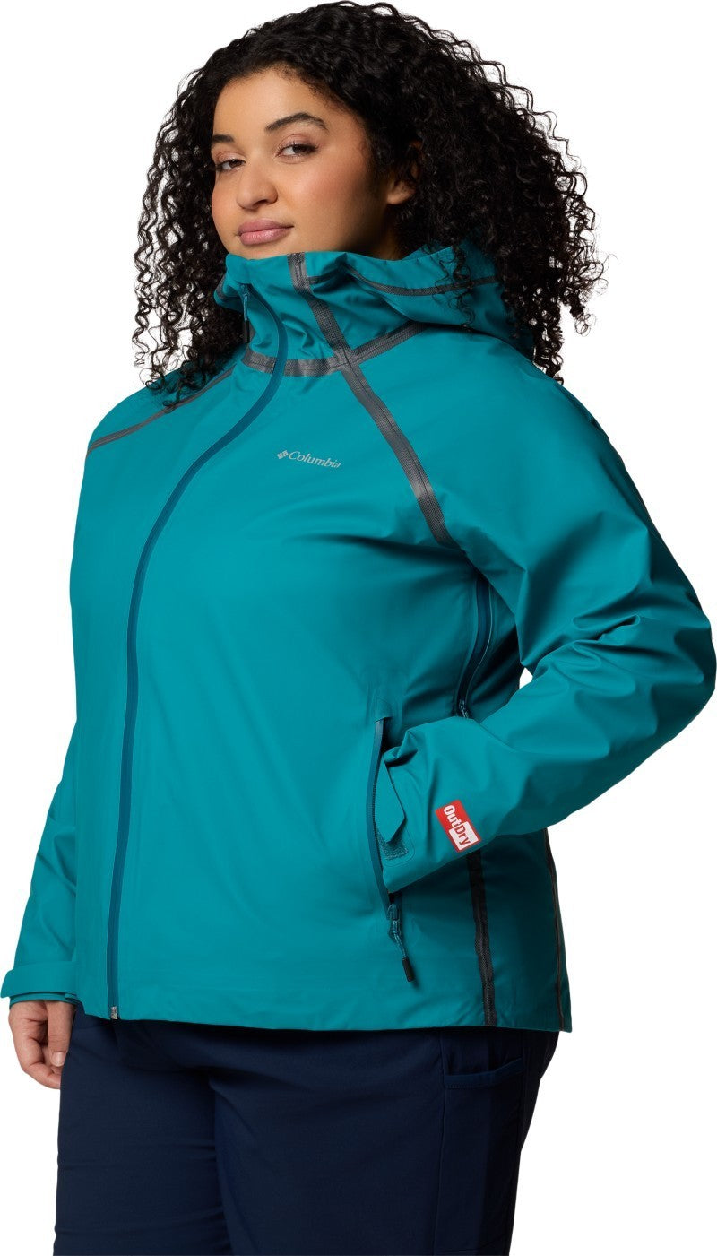 Reign No Shine Jacket, Extended - Womens - river blue 1