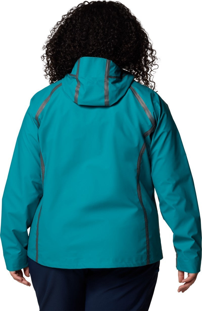 Reign No Shine Jacket, Extended - Womens - river blue 1
