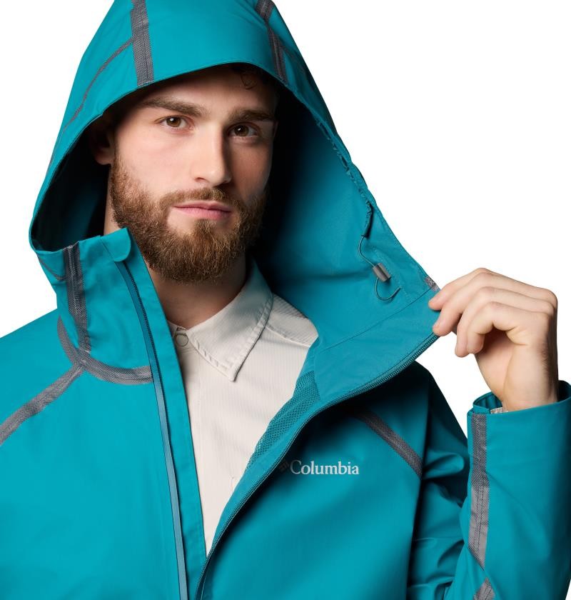 Reign No Shine Jacket - Mens - river blue 1