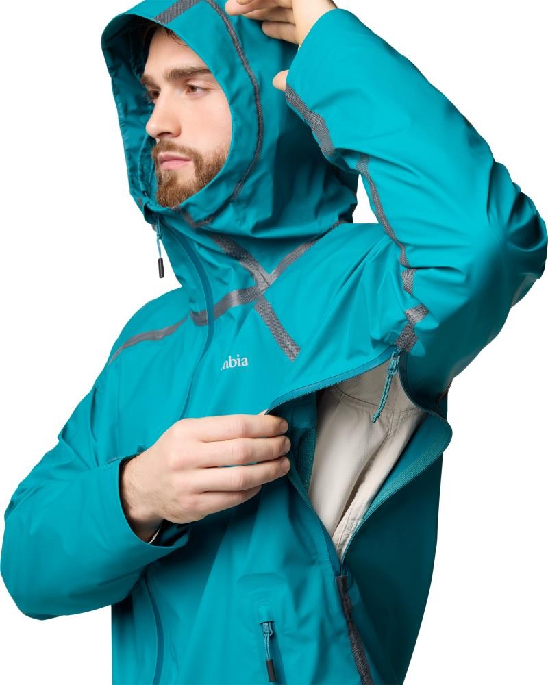 Reign No Shine Jacket - Mens - river blue 1