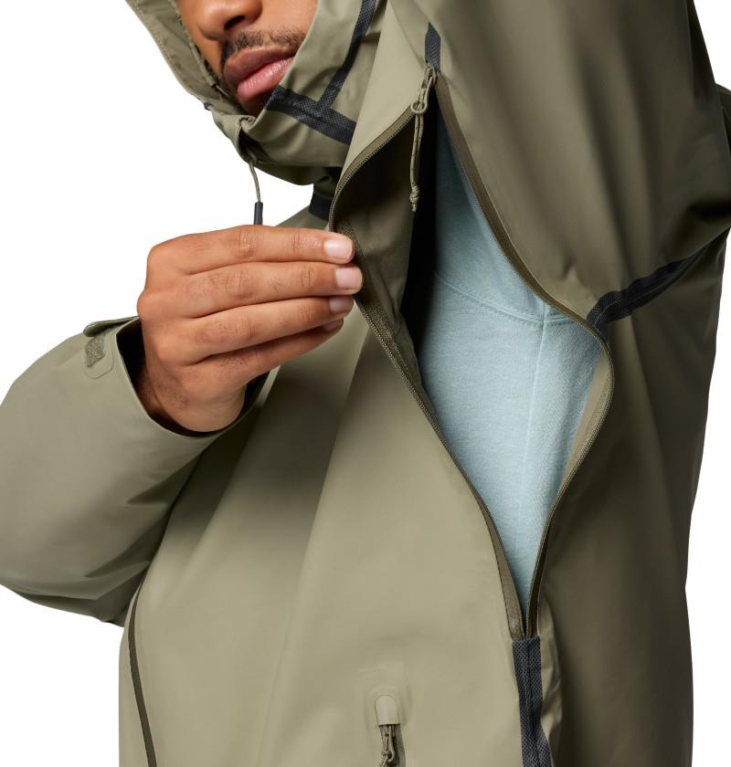Reign No Shine Jacket - Mens - stone green 1