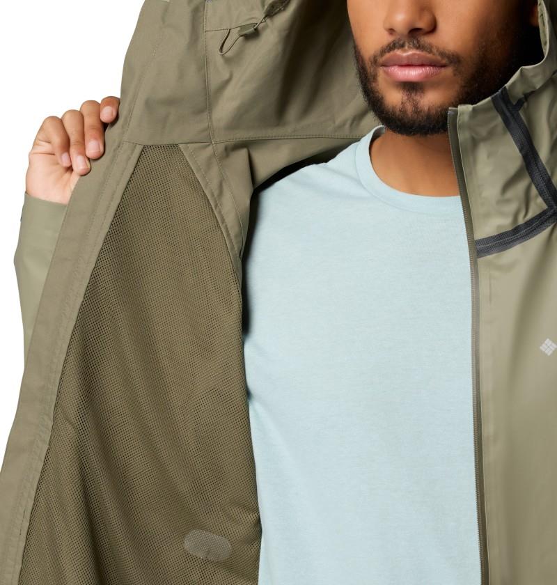 Reign No Shine Jacket - Mens - stone green 1