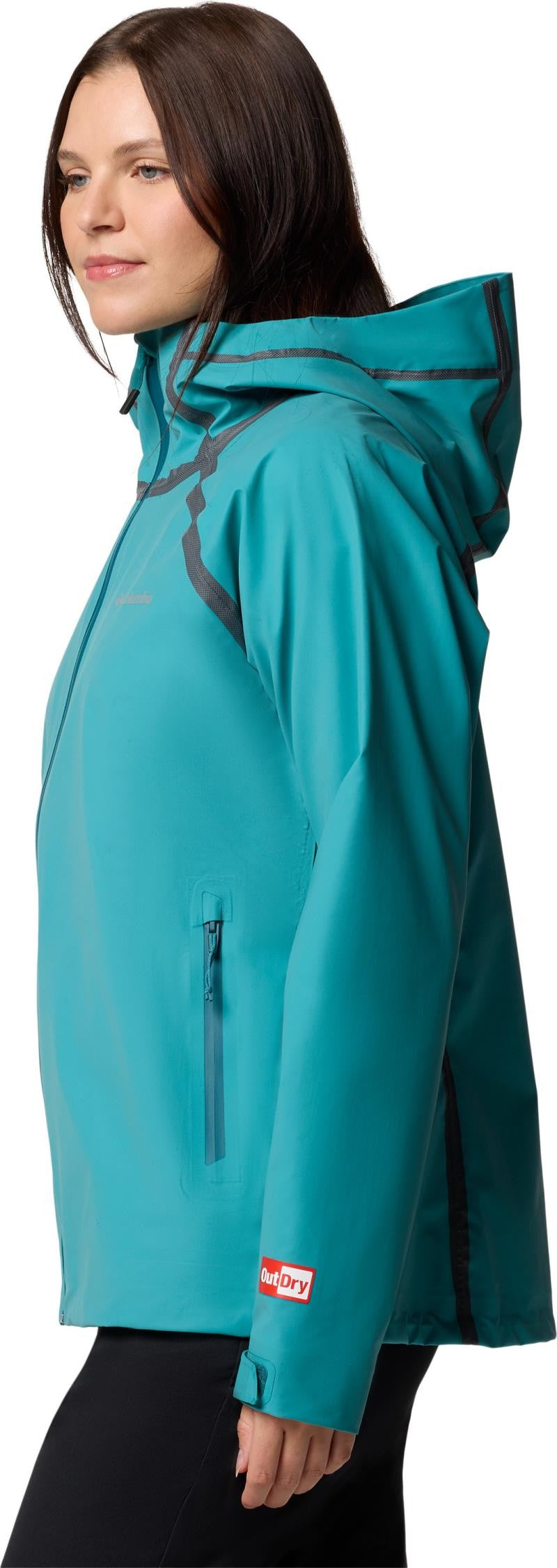 Reign No Shine Jacket - Womens - river blue 1