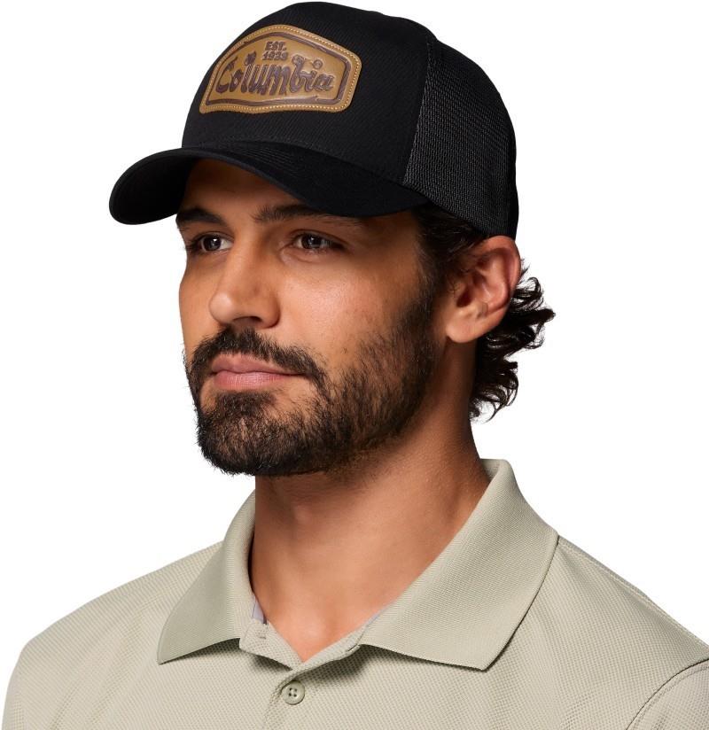 Road Ready Snapback - black / leather logs graphic 1