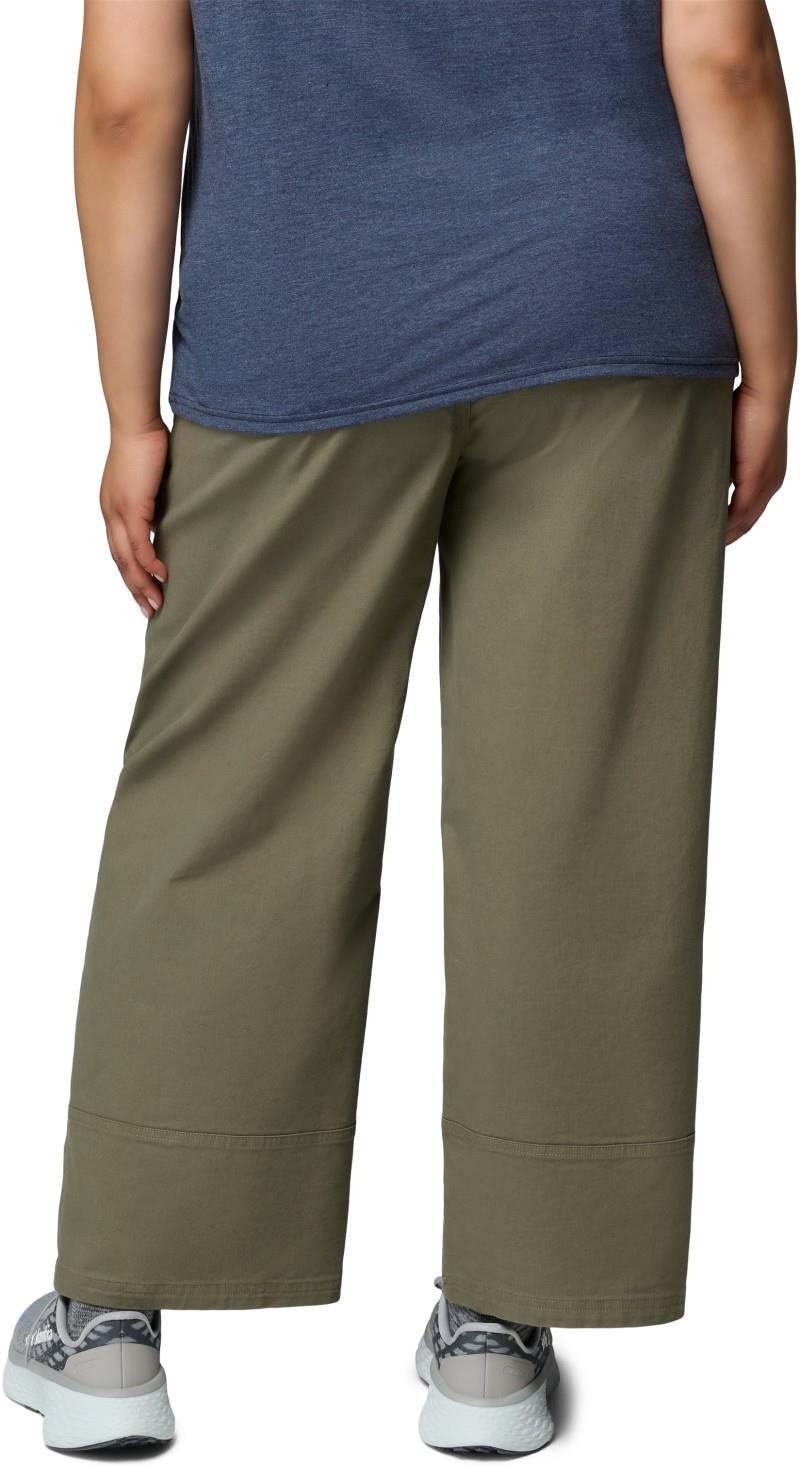 Roc Straight Leg Pants, Long, Extended - Womens - stone green 1
