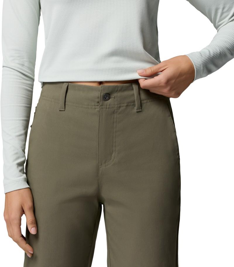 Roc Tech Straight Leg Pants, Short - Womens - stone green 1