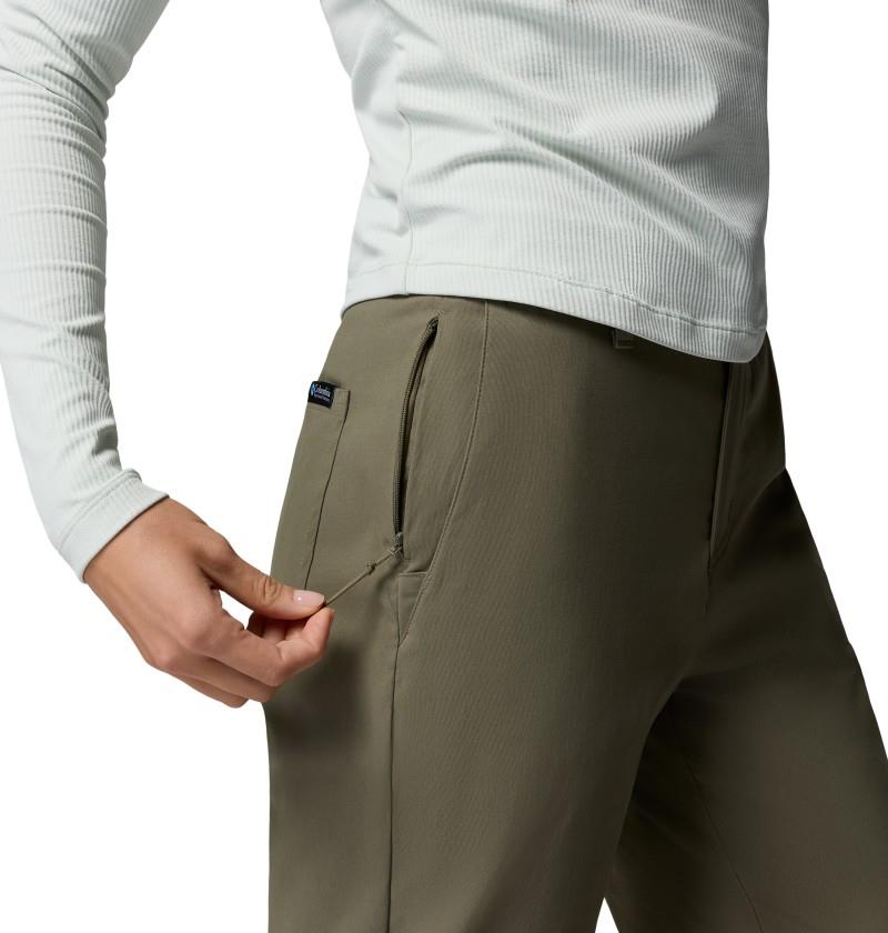 Roc Tech Straight Leg Pants, Short - Womens - stone green 1