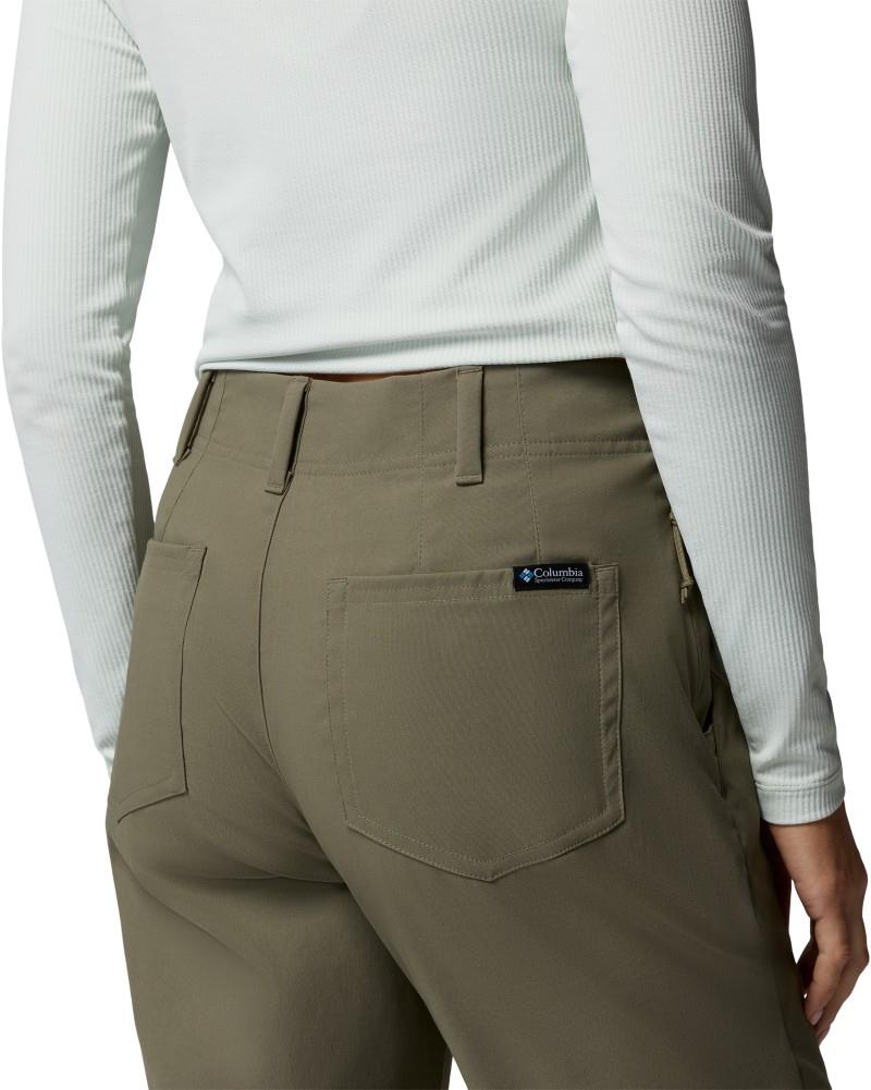 Roc Tech Straight Leg Pants, Short - Womens - stone green 1