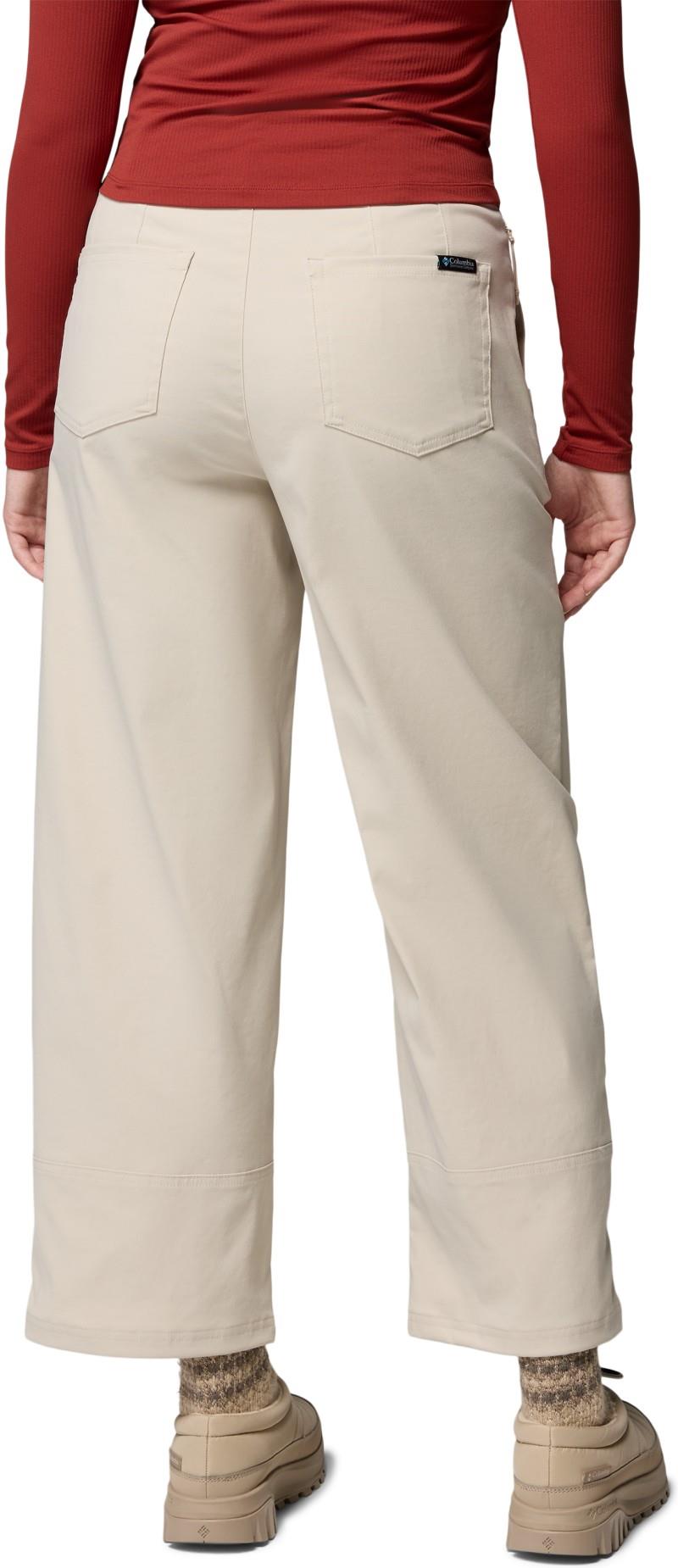 Roc Tech Wide-Leg Pants, Long - Womens - dark stone 1