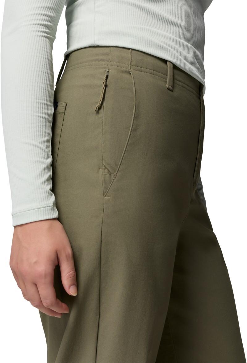 Roc Tech Wide-Leg Pants, Long - Womens - stone green 1
