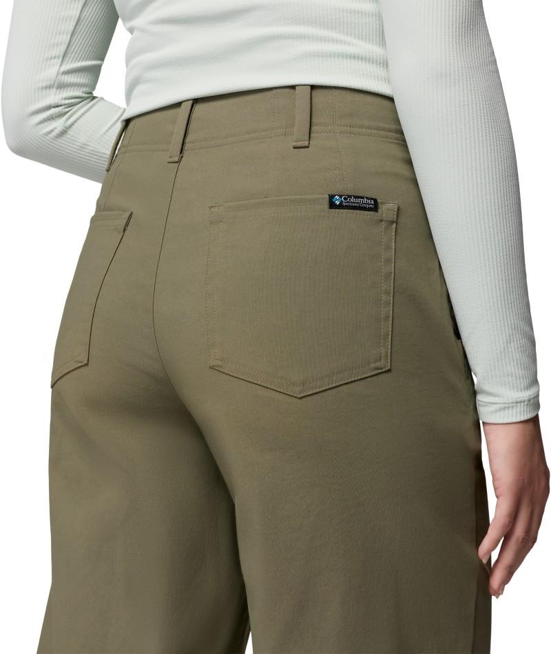 Roc Tech Wide-Leg Pants, Reg - Womens - stone green 1